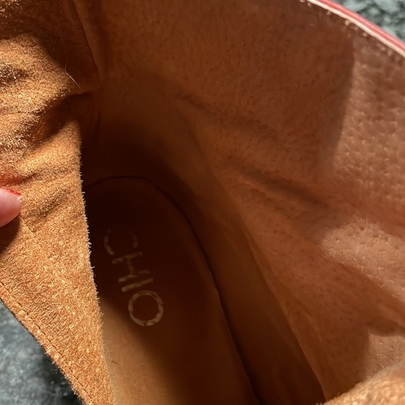 Chio Kissfall red leather boots made in Spain - Picture 7 of 7